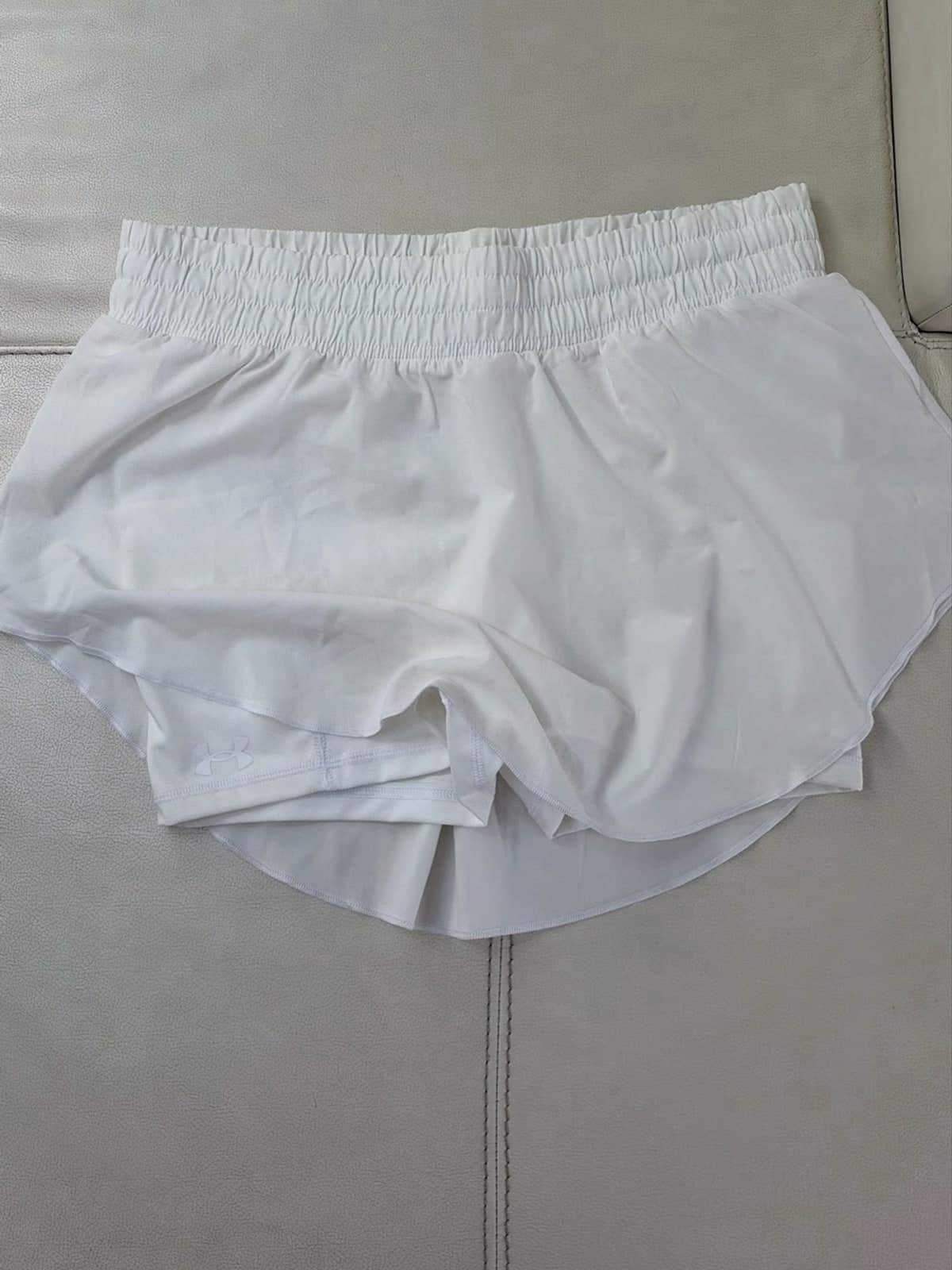 Under Armour White Athletic Training Shorts